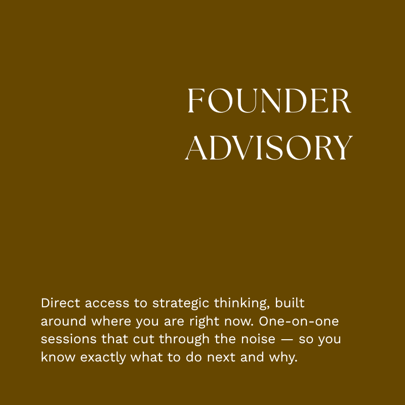 FOUNDER ADVISORY